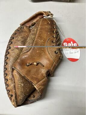 VTG shoeless Joe Jackson Right Hand Baseball Mitt (For Left handed Thrower)